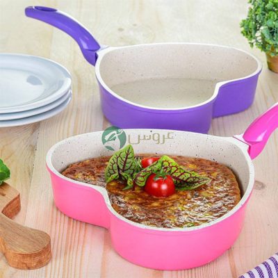 تابه گرانیتی قلبی دلوار سایز ۲۰