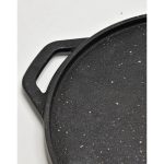 تابه گریل چدن گرد کوچک بدون چوب یونیک - Image 6