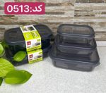 سرویس ۳ پارچه و ظروف تک درب سیلیکونی برند فولی لایف