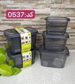 سرویس ۳ پارچه و ظروف تک درب سیلیکونی برند فولی لایف - Image 3