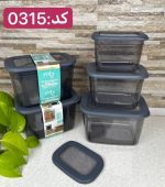 سرویس ۳ پارچه و ظروف تک درب سیلیکونی برند فولی لایف - Image 4