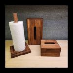 جادستمال و سطل چوبی اقاقیا