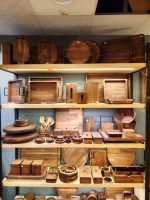 جادستمال و سطل چوبی اقاقیا - Image 3