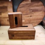 جادستمال و سطل چوبی اقاقیا - Image 2