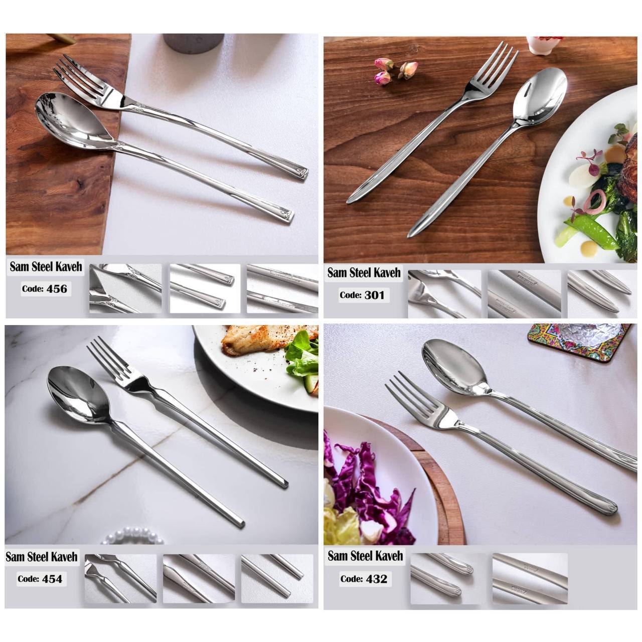 IMG_20240601_142321_552 سرویس قاشق چنگال ۱05 پارچه SG - Image 1