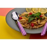 سرویس قاشق و چنگال 6 نفره برند C&S مدل شطرنجی - Image 3