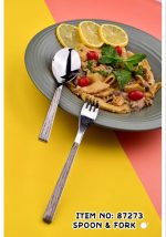 سرویس قاشق و چنگال 6 نفره برند C&S مدل پیرامید - Image 18