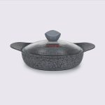 سرویس 12 پارچه دایکستی مدل آدانا درب پیرکس سنگی - Image 6