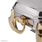 سوفله طلایی کوچک مستطیل مدل OW-3103G - Image 7