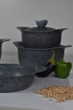 سرویس 12 پارچه دایکستی مدل آدانا درب فلزی سنگی - Image 7