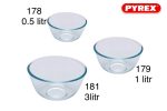 کاسه های گرد پیرکس فرانسه برند PYREX - Image 2