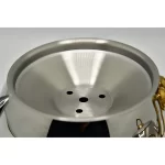 کتری و قوری استیل لوله دار یراق طلایی مدل MGS – k41014 - Image 3