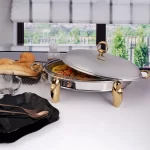 سوفله متوسط بیضی طلایی مدل  OW-3106G - Image 2