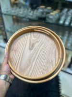 سینی گرد کف بلوط چوب راش تیره و روشن نامارا - Image 6