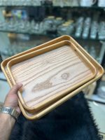 سینی مستطیل کف بلوط چوب راش تیره و روشن نامارا - Image 6