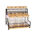 استندهای چوبی دو طبقه یونیک