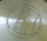 تابه استیل درب دار دو دسته یونیک - Image 5