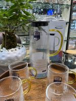 ست 5 تیكه پارچ و لیوان طرح ایكیا راه راه DELI - Image 4