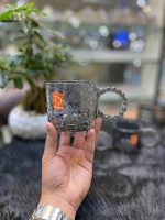 ليوان ٦ تایی دسته مرواريدی دودی Deli - Image 3