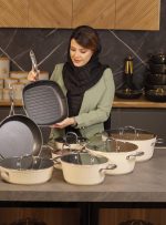 سرویس قابلمه 14 پارچه kzp مدل آلما