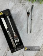 سرویس قاشق چنگال استیل سیلور پلاریس - Image 2