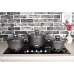 سرویس قابلمه 8 پارچه یونیک مدل دیاموند