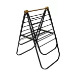 بند رخت فلزی تسمه ای مشکی طلایی یونیک - Image 2