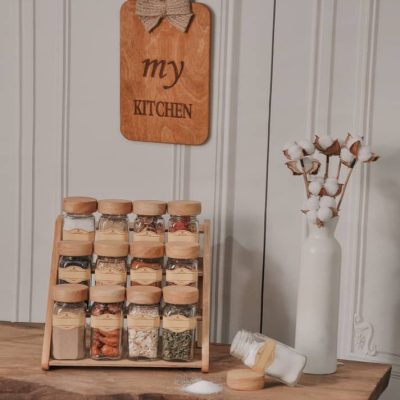 جاادویه 12 پارچه 3 طبقه 2 حالته گلس