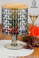 کلمن حصیری درب چوبی پایه بلور Blwood