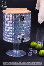 کلمن حصیری درب چوبی پایه بلور Blwood - Image 3