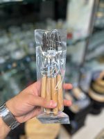 ست قاشق و چنگال غذاخوری دسته بامبو - Image 3