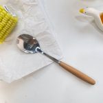 ست قاشق و چنگال غذاخوری دسته بامبو - Image 4