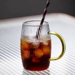 ست پارچ و 6 ليوان پیرکس طرح راه راه - Image 7