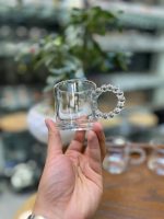 ست 6 عددی شات شفاف ساده دسته مراریدی - Image 3