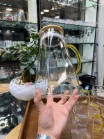 ست پارچ و 6 ليوان پیرکس طرح چند بعدی کف مربع - Image 3