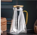 ست پارچ و 6 ليوان پیرکس طرح چند بعدی کف مربع - Image 7