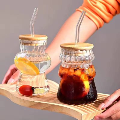 لیوان اسموتی طرح کمر تپل