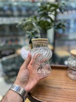 لیوان اسموتی طرح کمر تپل - Image 6