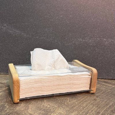 جادستمال کاغذی اکرولیک و چوب (لونا)