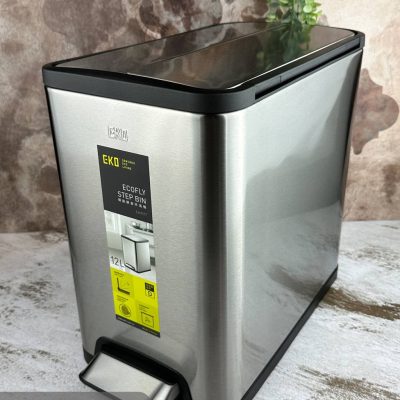 سطل پدالی اکو 12L درب آرام بند پلاریس
