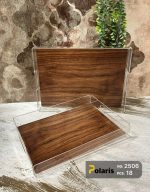 ست سینی اکرولیک 2 سایز پلاریس - Image 3