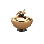 قندان گلدکیش طرح باترفلای