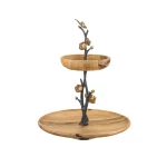 شیرینی خوری دوطبقه گلدکیش طرح باترفلای