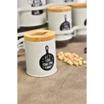 ست جای ادویه 7 پارچه B.V.K مدل درب چوبی کد 863216 - Image 3