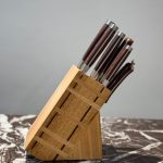 سرویس کارد 8 پارچه دسته ماهگونی GMZ - Image 2