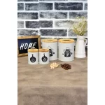 ست جای ادویه 7 پارچه B.V.K مدل درب چوبی کد 863216 - Image 5