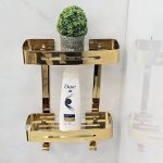 وسط استیل دو طبقه دو میله A.M.A