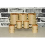 پاسماوری 7 پارچه B.V.K طرح ماربل کد 865592