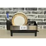 جاظرفی یک طبقه استیل اورجینال مدل پایه دار کد DR1