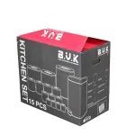 سرویس آشپزخانه 15 پارچه B.V.K مدل ماربل کد 855581 - Image 9